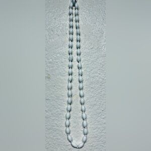 Vintage White Beaded Necklace